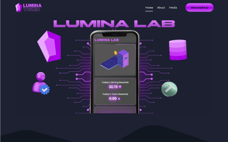 Lumina Lab - Crypto Staking and Mining App
